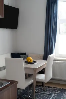 TV/Unterhaltungsangebot in der Unterkunft Ferienwohnung am Kurpark Ostrau