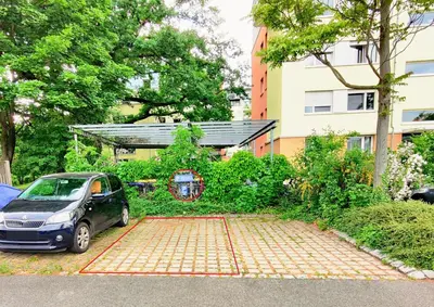 Ein Garten an der Unterkunft Gemütliche Ferienwohnung in ruhiger Lage