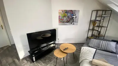 TV/Unterhaltungsangebot in der Unterkunft Wunderschöne großzügige Neustadtwohnung