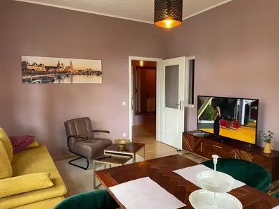 TV/Unterhaltungsangebot in der Unterkunft Apartment Weinblick Radebeul, Dresden