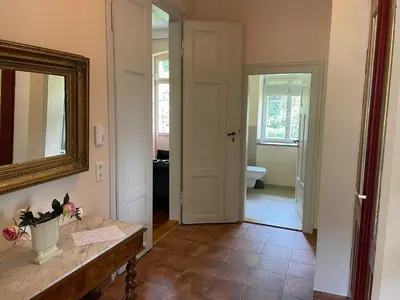 Ein Badezimmer in der Unterkunft Luxuriöse FeWohnung Felsenblick