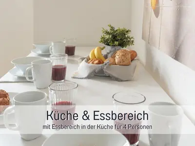 Essen in der Ferienwohnung oder in der Nähe