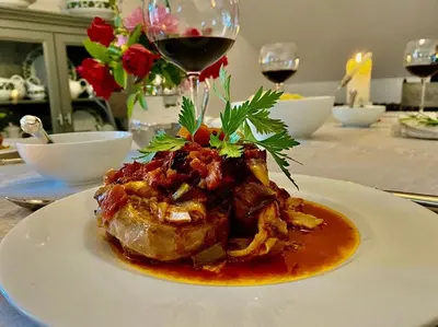 Essen im Hotel oder in der Nähe