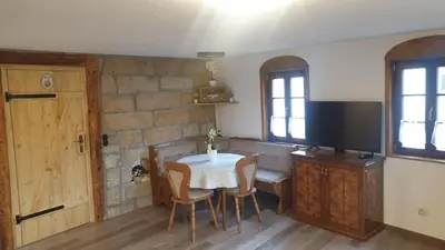 TV/Unterhaltungsangebot in der Unterkunft Das Ferienhaus Protze