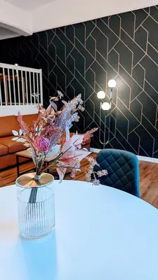 Grundriss der Unterkunft Premium Loft im Szeneviertel, WLAN, Smart TV, Parklplatz, Netflix