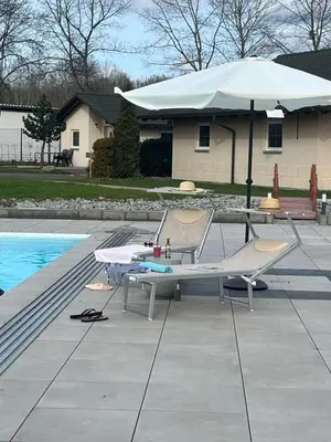 Der Swimmingpool an oder in der Nähe von Natur- und Aktivresort Senftenberg