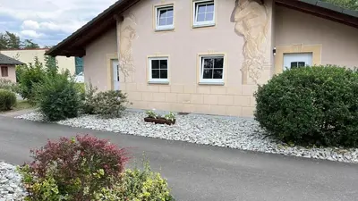 Das Gebäude in dem sich das Chalet befindet