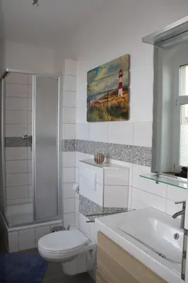 Ein Badezimmer in der Unterkunft Ferienwohnung Silva