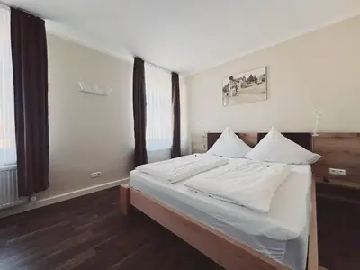 Ein Bett oder Betten in einem Zimmer der Unterkunft Hotel Due Fratelli