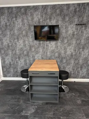 TV/Unterhaltungsangebot in der Unterkunft Ferienwohnung Am Stadtpark