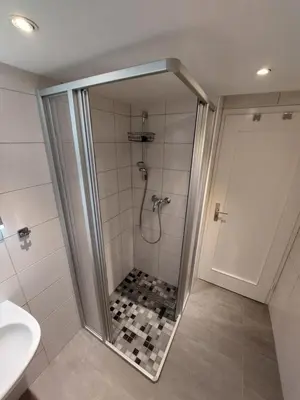 Ein Badezimmer in der Unterkunft Waldesruh