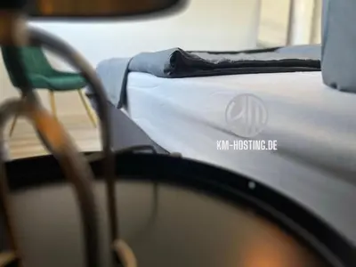 Ein Bett oder Betten in einem Zimmer der Unterkunft KMHosting Luxe Apartment Chemnitz-Zentrum