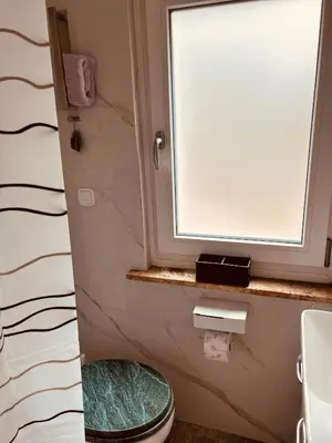 Ein Badezimmer in der Unterkunft Ferienhaus Lavendel