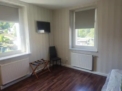 TV/Unterhaltungsangebot in der Unterkunft Ferienwohnung 2 am Hofladen Hellendorf