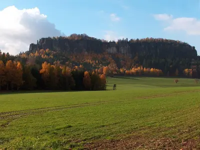 Naturlandschaft in der Nähe der Ferienwohnung