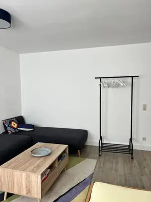 Ein Sitzbereich in der Unterkunft Sehr schöne Wohnung,komplett neu eingerichtet