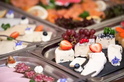 Essen im Hotel oder in der Nähe