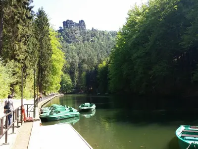 Naturlandschaft in der Nähe des Hotels