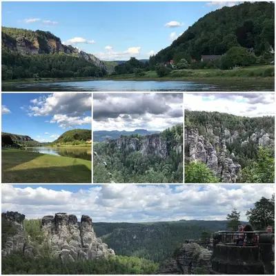 Naturlandschaft in der Nähe des Hotels