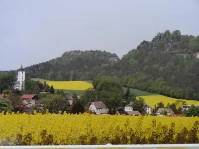 Naturlandschaft in der Nähe der Pension
