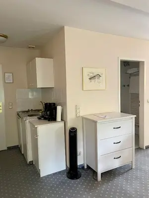 Küche/Küchenzeile in der Unterkunft Antonappartements