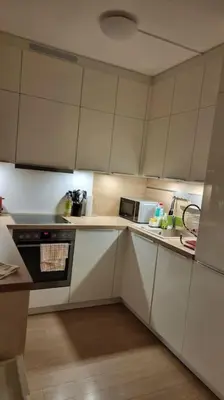 Küche/Küchenzeile in der Unterkunft Private Zimmer am Dresden Hauptbahnhof