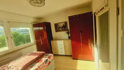 Küche/Küchenzeile in der Unterkunft Private Zimmer am Dresden Hauptbahnhof