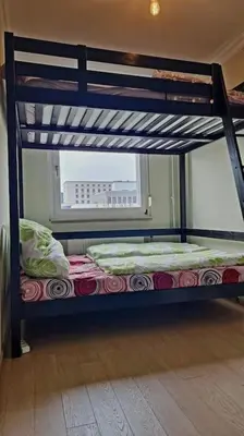 Ein Bett oder Betten in einem Zimmer der Unterkunft Private Zimmer am Dresden Hauptbahnhof