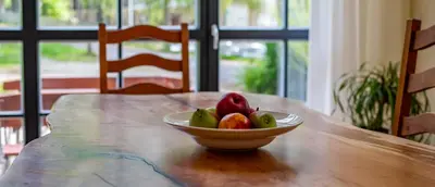 Essen in der Ferienwohnung oder in der Nähe