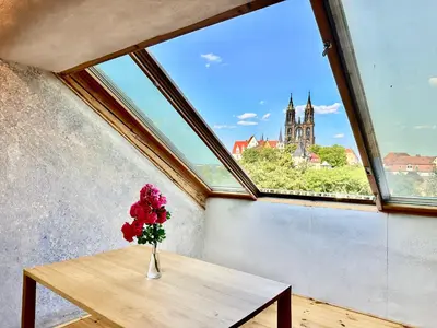 Grundriss der Unterkunft Atelierhaus Meißen