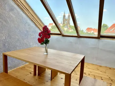 Grundriss der Unterkunft Atelierhaus Meißen