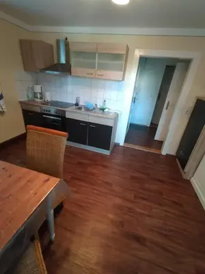 Küche/Küchenzeile in der Unterkunft Ferienwohnung 3 Am Zahnsborn