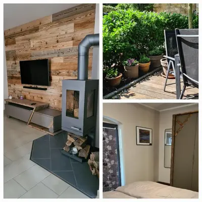 TV/Unterhaltungsangebot in der Unterkunft Ferienwohnung Kraxlhütte Dresden