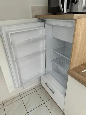 Küche/Küchenzeile in der Unterkunft Ferienwohnungen Augustusburger Straße 149