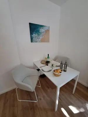 Getränke in der Unterkunft Gemütliche helle Ferienwohnung