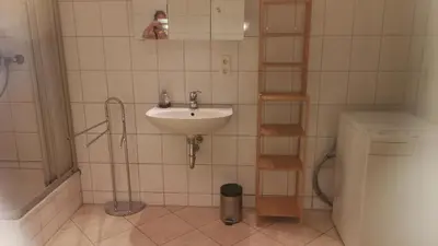 Ein Badezimmer in der Unterkunft Ferienwohnung Sonnenblick