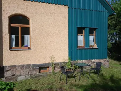 Ein Garten an der Unterkunft AuszeitOase am sächs. Jakobsweg