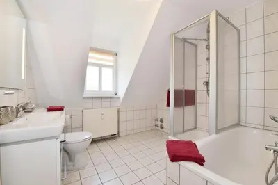 Ein Badezimmer in der Unterkunft Ferienwohnung Harmony