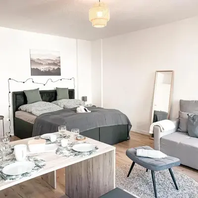 Zentrales Apartment mit TV