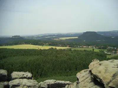 Naturlandschaft in der Nähe der Ferienwohnung