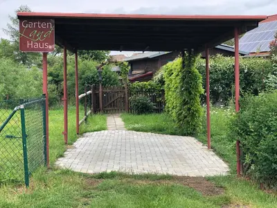 Ein Garten an der Unterkunft Gartenlandhaus