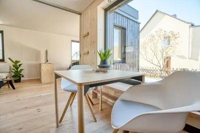 Grundriss der Unterkunft Tiny Design-Modulhaus mit 33 m²