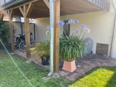 Ein Garten an der Unterkunft Sprem0602