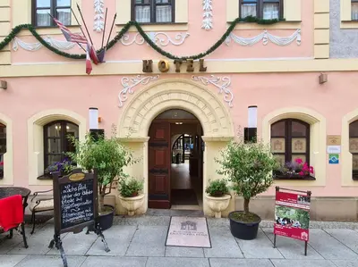 Eine Fassade oder ein Eingang zu Altstadt Domizil