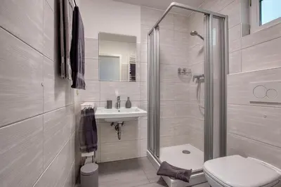 Ein Badezimmer in der Unterkunft Altstadt Domizil