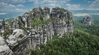 Naturlandschaft in der Nähe der Ferienwohnung