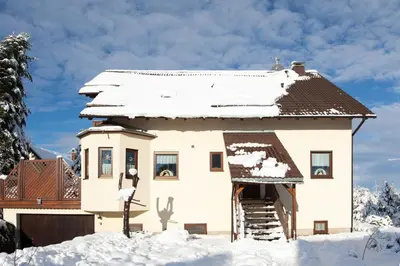 Ferienwohnung Hetzdorf - Urlaub am Tharandter Wald im Winter