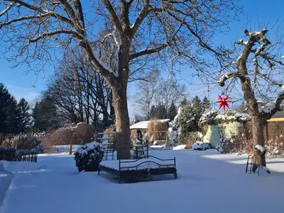 Ferienwohnung Am Bürgerteich im Winter