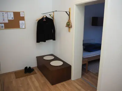 Ein Bett oder Betten in einem Zimmer der Unterkunft 3-Raum Wohnung in Dresden, ideal für Monteure