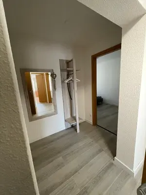 Ein Bett oder Betten in einem Zimmer der Unterkunft Apartment Bürgerstraße 47 60q.m